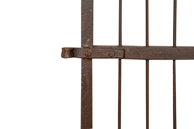 Biscottini Cancello in ferro finitura anticata