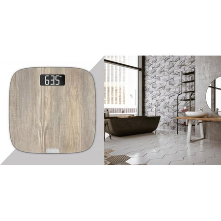 Rowenta Bilancia Pesa Persona Elettronica Light Wood Legno Bs1600v0
