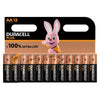 PILE DURACELL STILO AA PLUS 100 12Pz