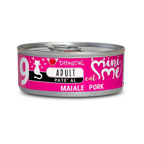 Mini Me 9 Patè Maiale per Gatti Adulti Disugual 85gr