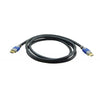 Kramer Electronics C-HM/HM/PRO-40 cavo HDMI 12 m HDMI tipo A [Standard] Nero (C-HM/HM/PRO-40 - 12m Premium Black 4K@60Hz [4:2:0] HDMI High Speed with Ethernet M-M Cable)