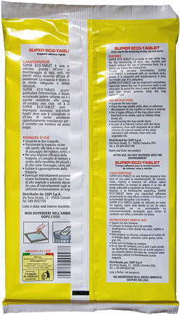 Tavolette adesive per topi e ratti trappola in legno con colla topicida