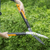 Forbicione professionale a cremagliera per siepe con lama retta da 63 cm