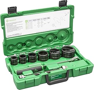 Greenlee 7238SB Slug-Buster Knockout Kit With Ratchet Wrench