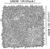 Siepe artificiale per parete sempreverde verticale Tropicale da intero ed esterno 1 x 1 mt