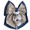 Fiocco nascita in cotone personalizzabile fatto a mano 35 x h 40 cm Made in Italy