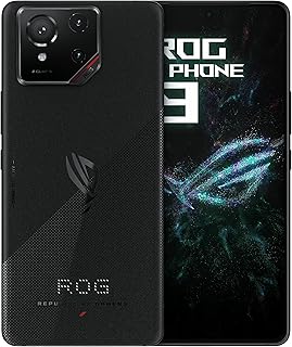ASUS ROG Phone 9, EU Official, Phantom Black, 12GB RAM 512GB Memory, Snapdragon 8 Elite, 6.78 Inch 185Hz AMOLED, Sony Lytia 700: 50 MP Camera