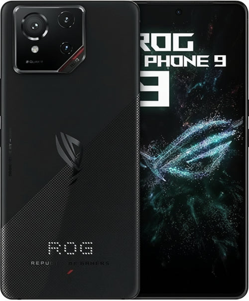 ASUS ROG Phone 9, EU Official, Phantom Black, 12GB RAM 512GB Memory, Snapdragon 8 Elite, 6.78 Inch 185Hz AMOLED, Sony Lytia 700: 50 MP Camera