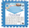 Tappetino di basamento protezione per il fondo della piscina e spa 8 mattonelle 50 x 50 cm