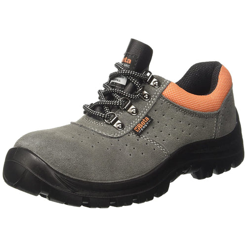 Scarpe antinfortunistica traforate in pelle scamosciata leggere  Work 7246e  sicurezza S1P