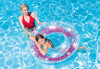 Salvagente Glitter Ø 119 cm Ciambella gonfiabile colorata Intex