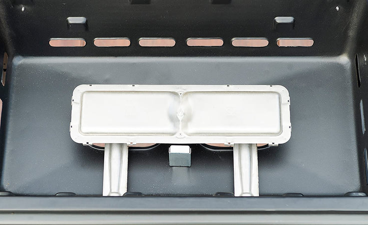 Barbecue BBQ fornello e griglia con ruote a gas 2 series LXS con 2 bruciatori