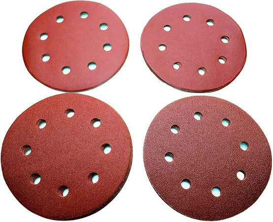 Disco abrasivo con velcro forato, confezione da 10 pezzi