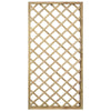 Pannello grigliato Lasa rettangolare in legno di pino naturale per recinzioni giardino e terrazzo