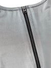 Tom Ford Maglietta in tessuto metallizzato argento da donna