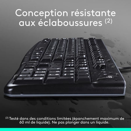 Pacchetto tastiera e mouse cablati LOGITECH - MK120