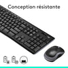Kit tastiera mouse LOGITECH MK270 - Wireless - QWERTY