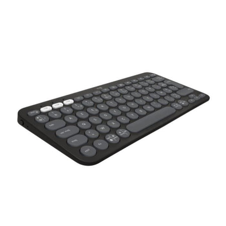 LOGITECH - Tastiera wireless - Pebble Keys 2 M380s - Bluetooth - Pulsante Easy-Switch - Grafite - (920-011803)