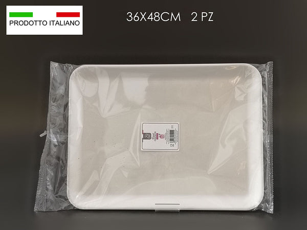 Vassoio plastica medio 36x48cm.