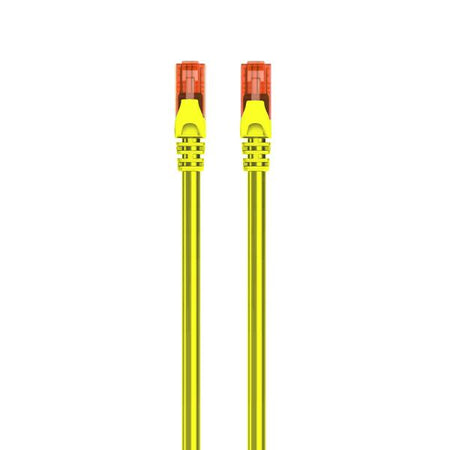 CAVO PATCH CAT 6 U/UTP CCA 1 MT GIALLO
