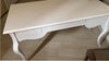 MOBILI 2G - SCRIVANIA ARTE POVERA 3 CASSETTI LEGNO BIANCO 150x75x80 (1353)