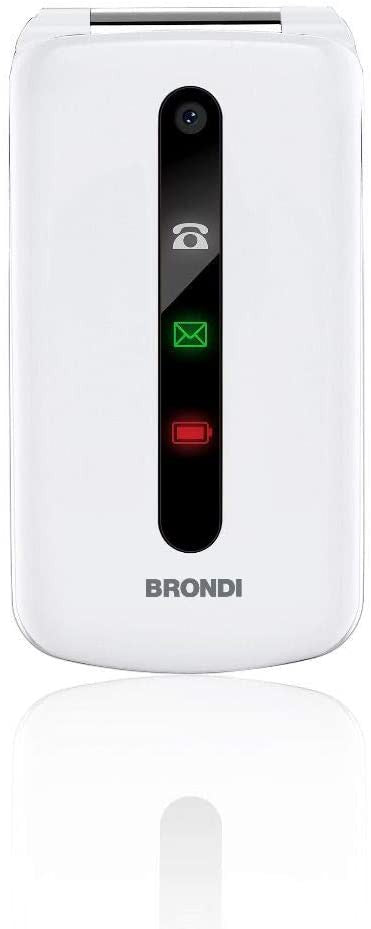 telefono cellulare brondi president bianco