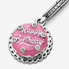 Pandora Charm pendente Torta di compleanno rosa