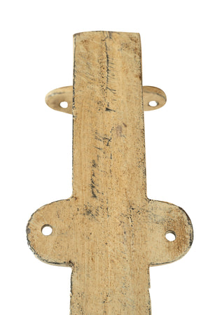 Biscottini Biscottini Mensola a Muro Reggi Mensole Ghisa Anticata Stile Vintage 40x11x59