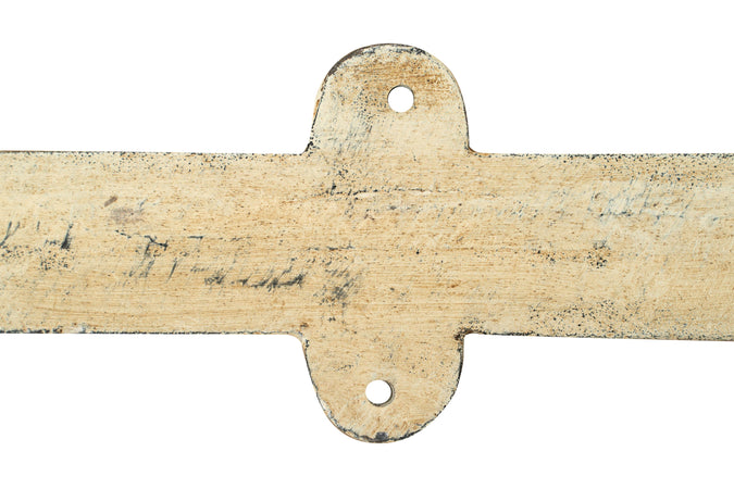 Biscottini Biscottini Mensola a Muro Reggi Mensole Ghisa Anticata Stile Vintage 40x11x59