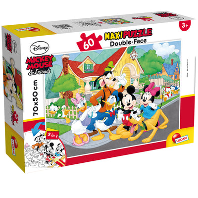 Puzzle Maxi 60Pz ''Disney Mickey'' Lisciani