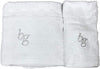 Asciugamani Blugirl Dustin Set Viso + Ospite in Puro Cotone – Eleganza, Morbidezza e Alta Assorbenza