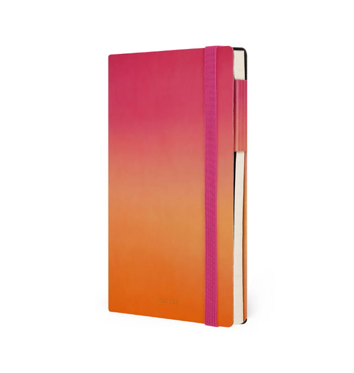 Legami, Agenda 18 Mesi Settimanale Medium A5 con Notebook con copertina color Golden Hour