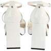 Buffalo sandalo bianco con tacco Cherry cage 1291376