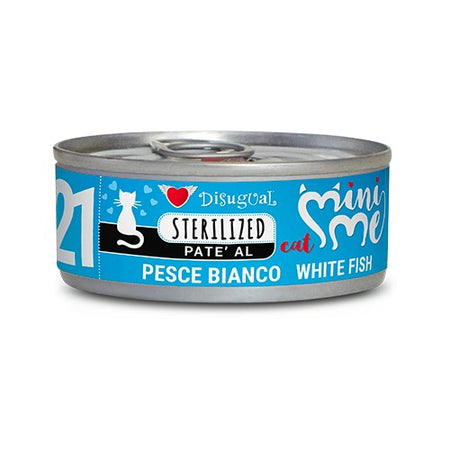 Mini Me 21 Patè Pesce Bianco per Gatti Sterilizzati Disugual 85gr