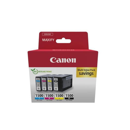 Cartucce d'inchiostro multipack - CANON - PGI-1500 Nero/Ciano/Magenta/Giallo
