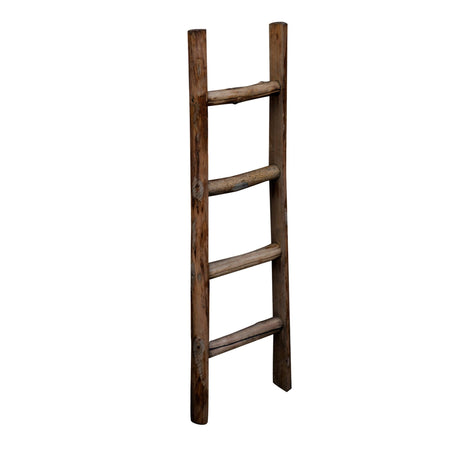 Biscottini Scala in legno finitura naturale anticata L29xPR6xH100 cm dimensioni Riproduce