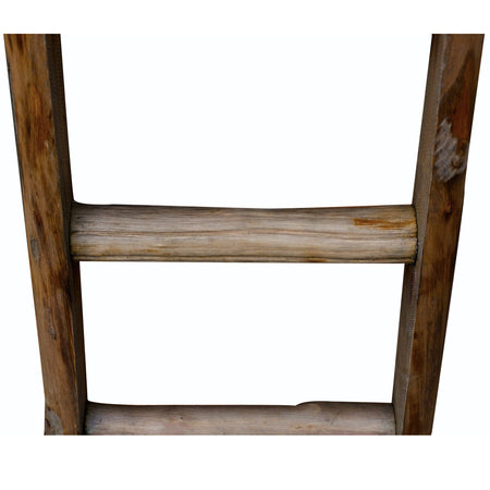 Biscottini Scala in legno finitura naturale anticata L29xPR6xH100 cm dimensioni Riproduce