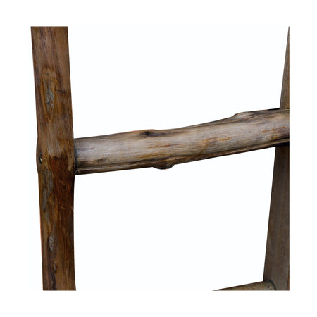Biscottini Scala in legno finitura naturale anticata L29xPR6xH100 cm dimensioni Riproduce