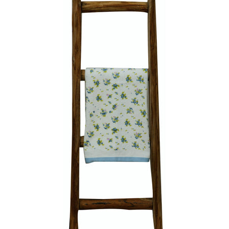 Biscottini Biscottini Scala Legno Naturale Anticata 29x6x100 Arredo Casa Stile Rustico