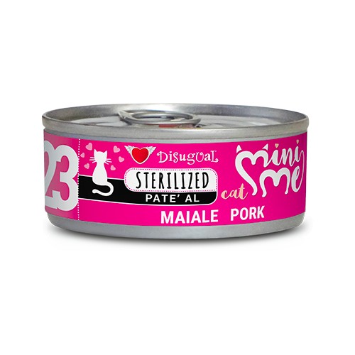Mini Me 23 Patè Maiale per Gatti Sterilizzati Disugual 85gr