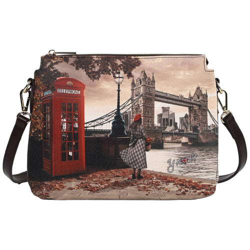 YNot borsa tracolla 2 scomparti LONDON BRIDGE YES630F6