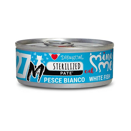 Mini Me 27 Patè Pesce Bianco MonoProteico per Gatti Sterilizzati Disugual 85gr