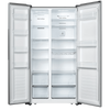 Hisense Frigo Side By Side Total Nofrost 662lt F 91cm Silver Rs677n4aif