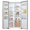 Hisense Frigo Side By Side Total Nofrost 662lt F 91cm Silver Rs677n4aif