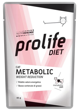 Prolife Veterinary Metabolic Weight Reduction mangime umido Gatti 85gr