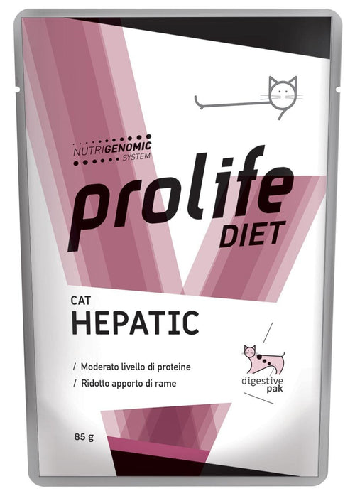 Prolife Veterinary Hepatic mangime umido Gatti 85 gr
