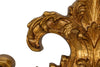 Biscottini Sopraporta in legno finitura foglia oro anticato Made in Italy