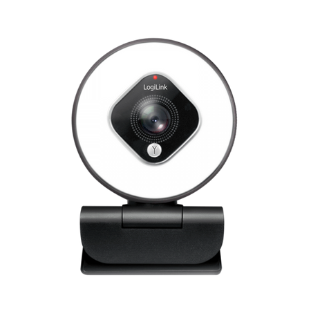 LogiLink UA0384 webcam 2 MP 1920 x 1080 Pixel USB 2.0 Nero, Bianco (LogiLink UA0384 Webcam LL1 Stream, USB)