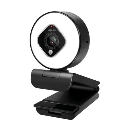 LogiLink UA0384 webcam 2 MP 1920 x 1080 Pixel USB 2.0 Nero, Bianco (LogiLink UA0384 Webcam LL1 Stream, USB)