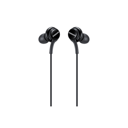 Cuffia auricolare a filo - Cuffie Stereo Samsung In Ear EO-IA500BB - Audio autentico con altoparlanti a 2 vie - 3.5mm - Nero